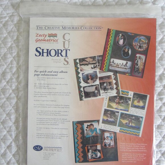 CREATIVE MEMORIES – Misc: Sleeve Packs, File Mate Folders, Zesty Geometrics - Picture 5 of 6